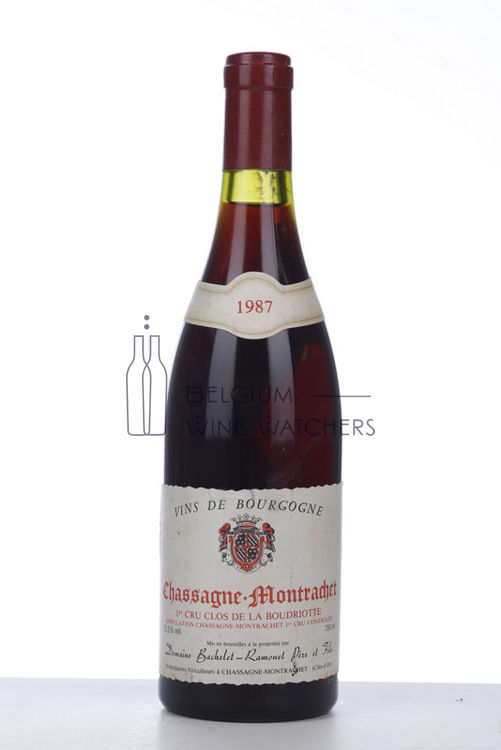 Picture of 1987 CHASSAGNE MONTRACHET ROUGE CLOS DE LA BOUDRIOTTE